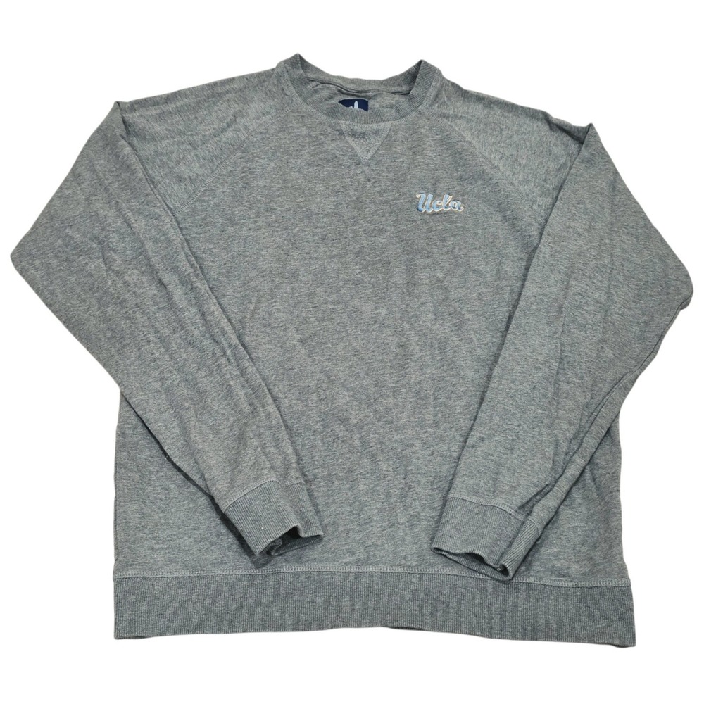 johnnie-O UCLA Bruins Crewneck Sweatshirt Men's Small Gray Embroidered NCAA